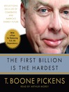 The First Billion Is the Hardest (MP3): Reflections on a Life of Comebacks and America's Energy Future